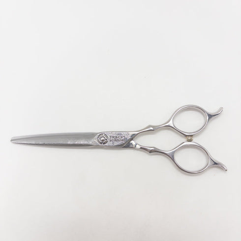 【トラックスシザーズ トラックスシザーTRACKS SCISSORS】PEACE シザー メガネ 理容 美容ハサミ 美容師 理容師 右利き 6インチ 中古 sc3053