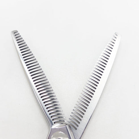 【コルタCORTA】35WH 両グシ オフセット シザー セニング 美容ハサミ すきばさみ 美容師 理容師 約25~35% 右利き 6インチ 中古 sc3070