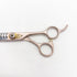 【SVANS.スバンス】ローズゴールド ブレンディング トリミングシザー 右利き セニング トリマー ペット 7インチ 中古 sc3077