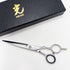 【ヒカリシザーズHIKARI光シザーHIKARI SCISSORS】E-6 シザー オフセット 理容 美容ハサミ 美容師 理容師 右利き 6.2インチ 中古 sc3083