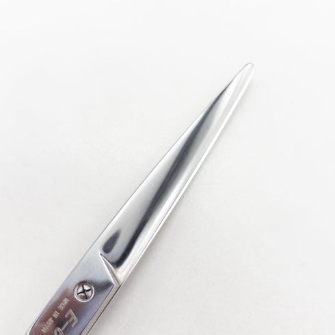 【ヒカリシザーズHIKARI光シザーHIKARI SCISSORS】E-6 シザー オフセット 理容 美容ハサミ 美容師 理容師 右利き 6.2インチ 中古 sc3083