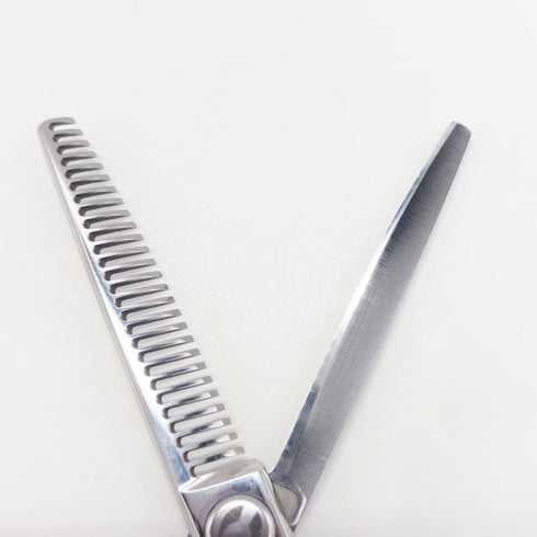 【マック シザーBMAC】GT-3027S メガネ シザー セニング 美容ハサミ すきばさみ 美容師 理容師 約25% 右利き 6インチ 中古 sc3100