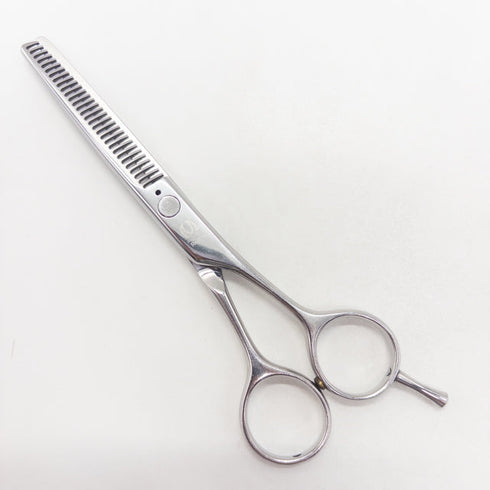 【ミズタニシザーズ ミズタニシザーMIZUTANI SCISSORS】Re-tro THINNING 30レトロ メガネ シザー セニング 美容ハサミ すきばさみ 美容師 理容師 約30% 右利き 5.7インチ 中古 sc3109