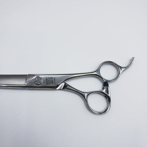 新品未使用【内海ウツミUTSUMI】JYO城 AC70 トリミングシザー オフセット 右利き トリマー ペット 7インチ 中古 sc2487