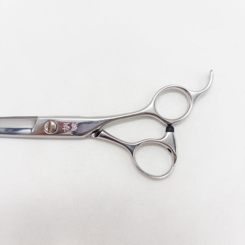 【東京理器 胡蝶】彩IRODORI SUPER COBALT トリミングシザー オフセット 右利き トリマー ペット 7インチ 中古 sc3122
