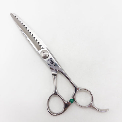 【MIYABI雅】YAMANAKA SPECIAL 14目 逆刃 7566-12 オフセット シザー セニング 美容ハサミ すきばさみ 美容師 理容師 約60~70% 右利き 6インチ 中古 sc3124