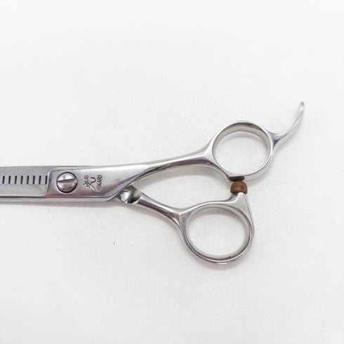 【ヒカリシザーズHIKARI光シザーHIKARI SCISSORS】726 オフセット シザー セニング 美容ハサミ すきばさみ 美容師 理容師 約60~70% 右利き 5.7インチ 中古 sc3132