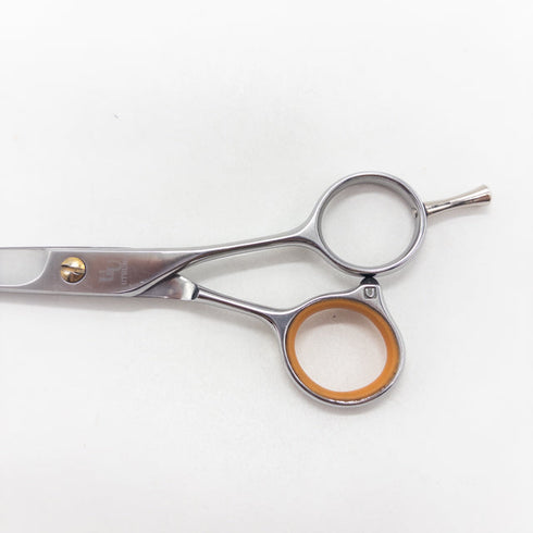 【内海ウツミUTSUMI】NOVA FB-60 シザー オフセット 理容 美容ハサミ 美容師 理容師 右利き 6インチ 中古 sc3133