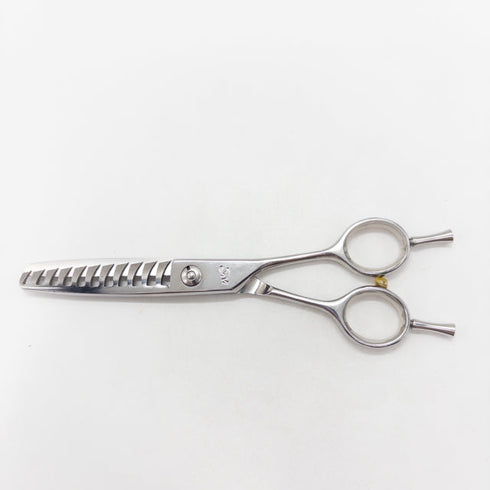 【心】SK2-611 トリミングシザー 右利き セニング トリマー ペット 6インチ 中古 sc3137