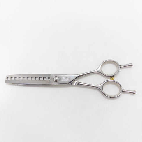 【心】SK2-611 トリミングシザー 右利き セニング トリマー ペット 6インチ 中古 sc3137