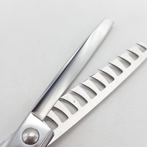 【心】SK2-611 トリミングシザー 右利き セニング トリマー ペット 6インチ 中古 sc3137