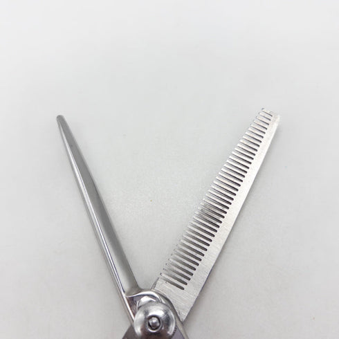 【ナルトシザーズ ナルトシザーNARUTO SCISSORS】 オフセット シザー セニング 美容ハサミ すきばさみ 美容師 理容師 約% 右利き 6インチ 中古 sc3139