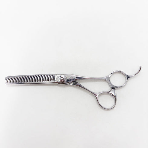 【ナルトシザーズ ナルトシザーNARUTO SCISSORS】二梳きヘネシーラムールS31 オフセット シザー セニング 美容ハサミ すきばさみ 美容師 理容師 約20~25% 右利き 5.8インチ 中古 sc3146
