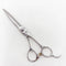 【マユミシザーMAYUMI】m scissors ドライカット スライド シザー オフセット 理容 美容ハサミ 美容師 理容師 右利き 6インチ 中古 sc3148