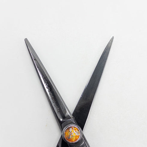 【マツザキMatsuzaki】MLDS 525D シザー オフセット 理容 美容ハサミ 美容師 理容師 右利き 5.25インチ 中古 sc3167