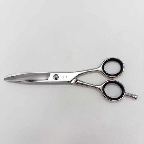 【アルファシザーas&co】NCW5.5 カーブ シザー メガネ 理容 美容ハサミ 美容師 理容師 右利き 5.5インチ 中古 sc3171