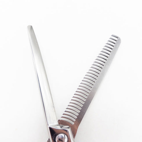【ナルトシザーズ ナルトシザーNARUTO SCISSORS】二梳きヘネシーラムールS31 オフセット シザー セニング 美容ハサミ すきばさみ 美容師 理容師 約20~25% 右利き 5.8インチ 中古 sc3173
