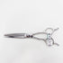 美品【ナルトシザーズ ナルトシザーNARUTO SCISSORS】四梳きシェアライン メガネ シザー セニング 美容ハサミ すきばさみ 美容師 理容師 約45% 右利き 6インチ 中古 sc3178