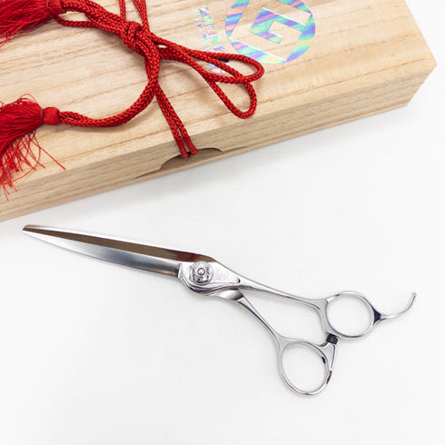 【ナルトシザーズ ナルトシザーNARUTO SCISSORS】RKコンコルドラインZ シザー オフセット 理容 美容ハサミ 美容師 理容師 右利き 6.5インチ 中古 sc3179