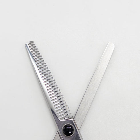 【ヒカリシザーズHIKARI光シザーHIKARI SCISSORS】6032 オフセット シザー セニング 美容ハサミ すきばさみ 美容師 理容師 約40% 右利き 6インチ 中古 sc3183