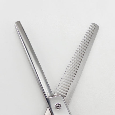 【ヒカリシザーズHIKARI光シザーHIKARI SCISSORS】6032 オフセット シザー セニング 美容ハサミ すきばさみ 美容師 理容師 約40% 右利き 6インチ 中古 sc3183