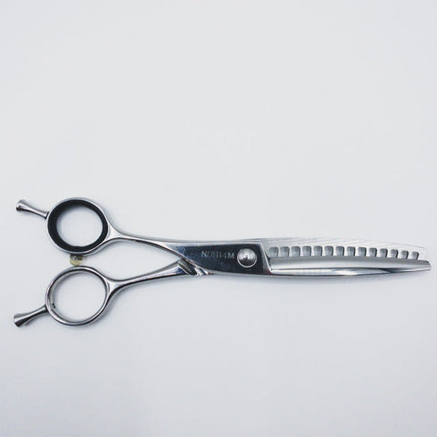 美品【YAGYU柳生】NSH14M メガネシザー セニング 美容ハサミ すきばさみ 約35~50% 左利き 6インチ 中古 sc32