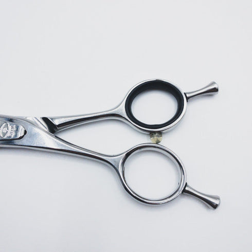 美品【YAGYU柳生】NSH14M メガネシザー セニング 美容ハサミ すきばさみ 約35~50% 左利き 6インチ 中古 sc32