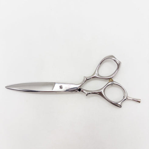 【ヒカリシザーズHIKARI光シザーHIKARI SCISSORS】B-DRY COSMOS163 ドライカット スライド シザー オフセット 理容 美容ハサミ 美容師 理容師 右利き 5.6インチ 中古 sc3201
