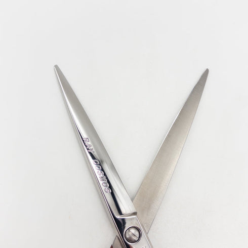 【ヒカリシザーズHIKARI光シザーHIKARI SCISSORS】RAY COSMOS 132レイコスモス シザー オフセット 理容 美容ハサミ 美容師 理容師 右利き 7インチ 中古 sc3230