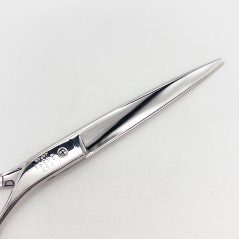 【ヒカリシザーズHIKARI光シザーHIKARI SCISSORS】RAY COSMOS 132レイコスモス シザー オフセット 理容 美容ハサミ 美容師 理容師 右利き 7インチ 中古 sc3230