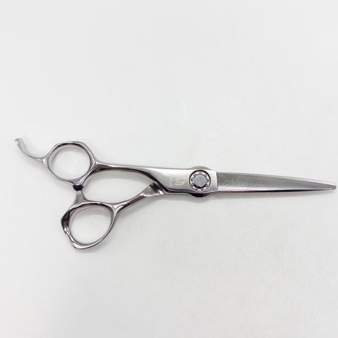 【ミズタニシザーズ ミズタニシザーMIZUTANI SCISSORS】SOLID SL-01 LEFTY シザー オフセット 理容 美容ハサミ 美容師 理容師 左利き 5.5インチ 中古 sc3241