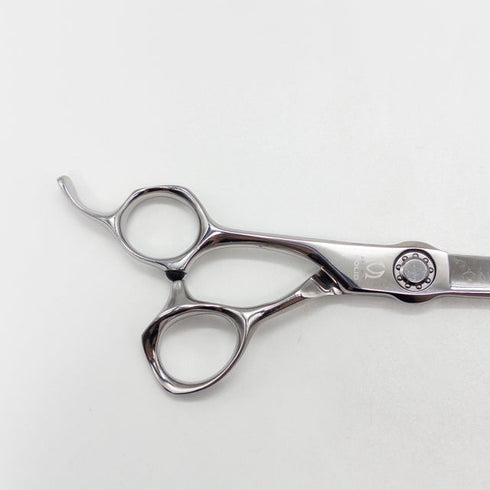 【ミズタニシザーズ ミズタニシザーMIZUTANI SCISSORS】SOLID SL-01 LEFTY シザー オフセット 理容 美容ハサミ 美容師 理容師 左利き 5.5インチ 中古 sc3241
