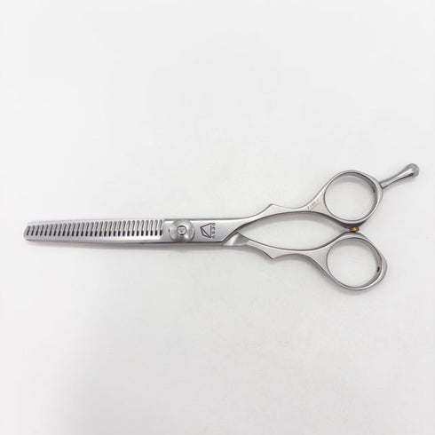 【ミズタニシザーズ ミズタニシザーMIZUTANI SCISSORS】ACRO TYPE-A メガネ シザー セニング 美容ハサミ すきばさみ 美容師 理容師 約25~30% 右利き 5.8インチ 中古 sc3245