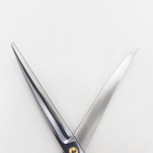 【シルバーラインSilverLine】 国民三銃士NAC700カーブ トリミングシザー メガネ 右利き トリマー ペット 7インチ 中古 sc3255