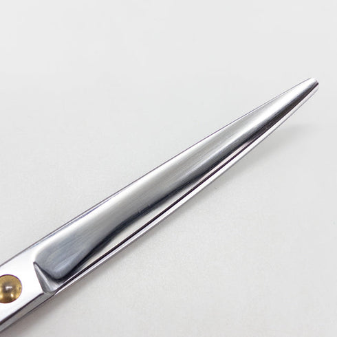 【シルバーラインSilverLine】 国民三銃士NAC700カーブ トリミングシザー メガネ 右利き トリマー ペット 7インチ 中古 sc3255