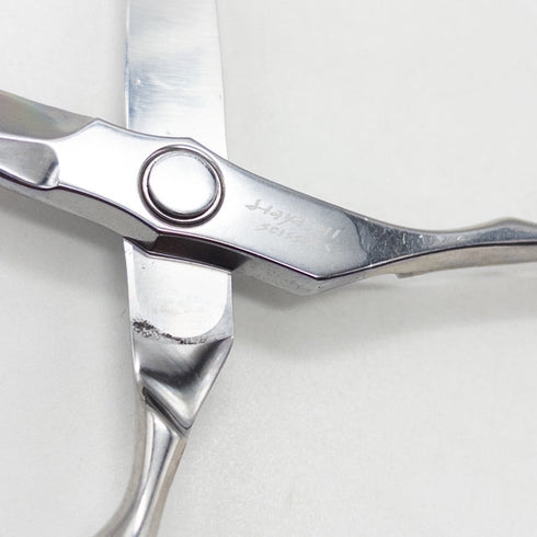 【ハヤシシザーズ ハヤシシザーHAYASHI SCISSORS】HYS-SWELL SLIM CUT-ATH-6 シザー オフセット 理容 美容ハサミ 美容師 理容師 右利き 6インチ 中古 sc3261