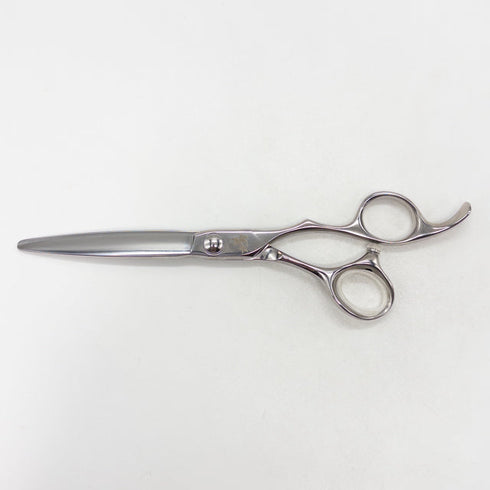 美品【トラックスシザーズ トラックスシザーTRACKS SCISSORS】DIA60 シザー オフセット 理容 美容ハサミ 美容師 理容師 右利き 6インチ 中古 sc3263