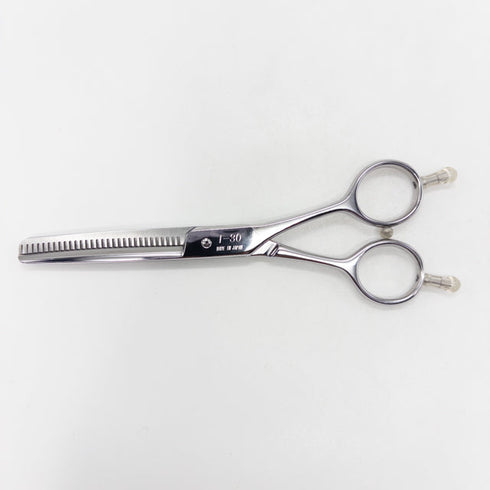 【ヒカリシザーズHIKARI光シザーHIKARI SCISSORS】T-30 メガネ シザー セニング 美容ハサミ すきばさみ 美容師 理容師 約30~35% 右利き 5.7インチ 中古 sc3265