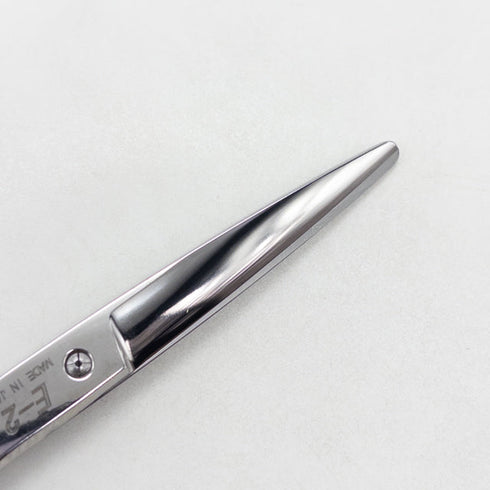 美品【ヒカリシザーズHIKARI光シザーHIKARI SCISSORS】E-2 シザー オフセット 理容 美容ハサミ 美容師 理容師 右利き 5.3インチ 中古 sc3267