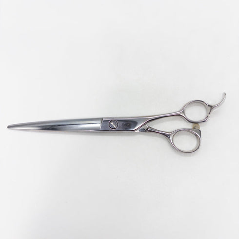 【ヒカリシザーズHIKARI光シザーHIKARI SCISSORS】K シザー オフセット 理容 美容ハサミ 美容師 理容師 右利き 7インチ 中古 sc3268
