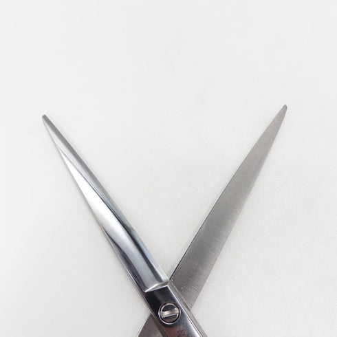【ヒカリシザーズHIKARI光シザーHIKARI SCISSORS】K シザー オフセット 理容 美容ハサミ 美容師 理容師 右利き 7インチ 中古 sc3268