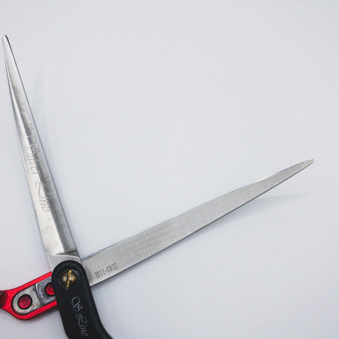 【シルバーラインSilverLine】ULLC700ジュラルミンカーブ25度 トリミングシザー メガネ 右利き トリマー ペット 7インチ 中古 sc328