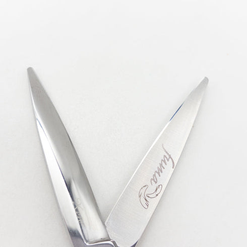 【トギノンTOGINON】fuma スライド6.0 笹刃 シザー オフセット 理容 美容ハサミ 美容師 理容師 右利き 6インチ 中古 sc3280