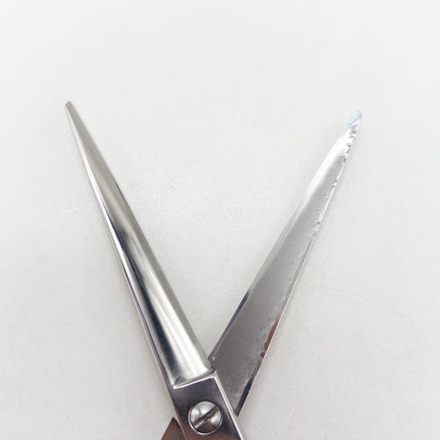 【キクオオカワKIKU OKAWA】COBALT 55 シザー メガネ 理容 美容ハサミ 美容師 理容師 右利き 5.5インチ 中古 sc3288