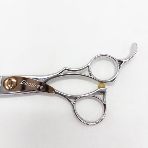 【ルミエールLUMIERE】 オフセット シザー セニング 美容ハサミ すきばさみ 美容師 理容師 約30~35% 右利き 5.8インチ 中古 sc3297