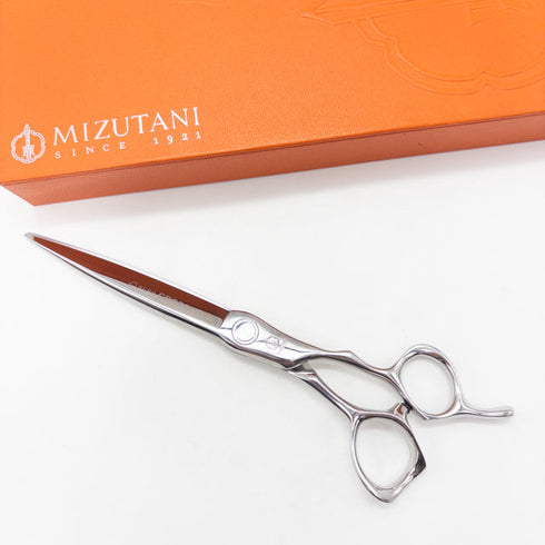 【ミズタニシザーズ ミズタニシザーMIZUTANI SCISSORS】ACRO CROSSOVER CR1 6.7 シザー オフセット 理容 美容ハサミ 美容師 理容師 右利き 6.7インチ 中古 sc3305