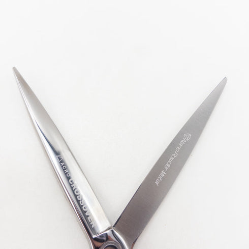 【ミズタニシザーズ ミズタニシザーMIZUTANI SCISSORS】ACRO CROSSOVER CR1 6.7 シザー オフセット 理容 美容ハサミ 美容師 理容師 右利き 6.7インチ 中古 sc3305