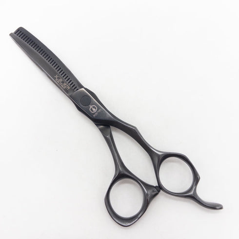 【ミズタニシザーズ ミズタニシザーMIZUTANI SCISSORS】SCHOREM MASTER33 シュコーラムマスター オフセット シザー セニング 美容ハサミ すきばさみ 美容師 理容師 約25~30% 右利き 5.8インチ 中古 sc3308