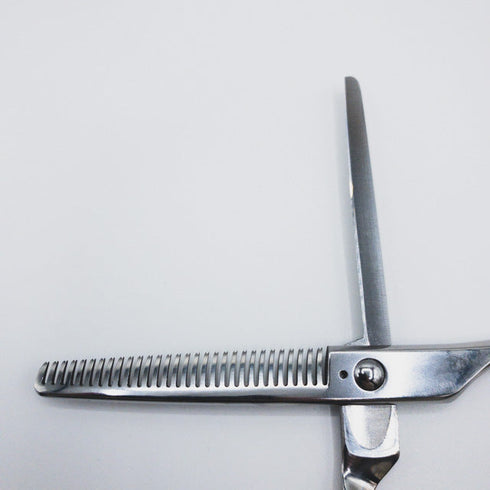 【ミズタニシザーズ ミズタニシザーMIZUTANI SCISSORS】Re-tro THINNING 30レトロ オフセット シザー セニング 美容ハサミ すきばさみ 美容師 理容師 約30% 右利き 5.7インチ 中古 sc331