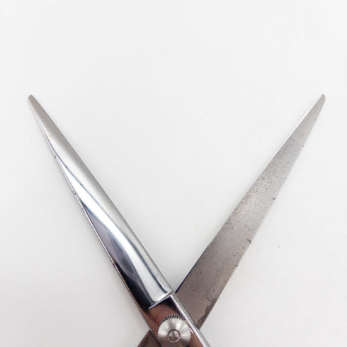 【キクイシザーズ キクイシザーKIKUI】 シザー オフセット 理容 美容ハサミ 美容師 理容師 右利き 6.8インチ 中古 sc3310